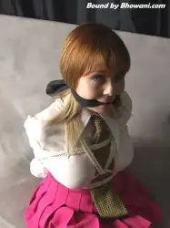 Photo of Cherry English in bondage.