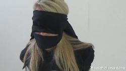 Photo of Chloe Toy in bondage.