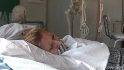 Photo of Stephanie Bonham-Carter in bondage.